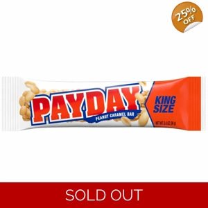 Payday Peanut Caramel Bar - King Size Pay Day 96g